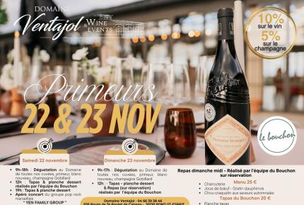 PRIMEURS 22 &23 novembre